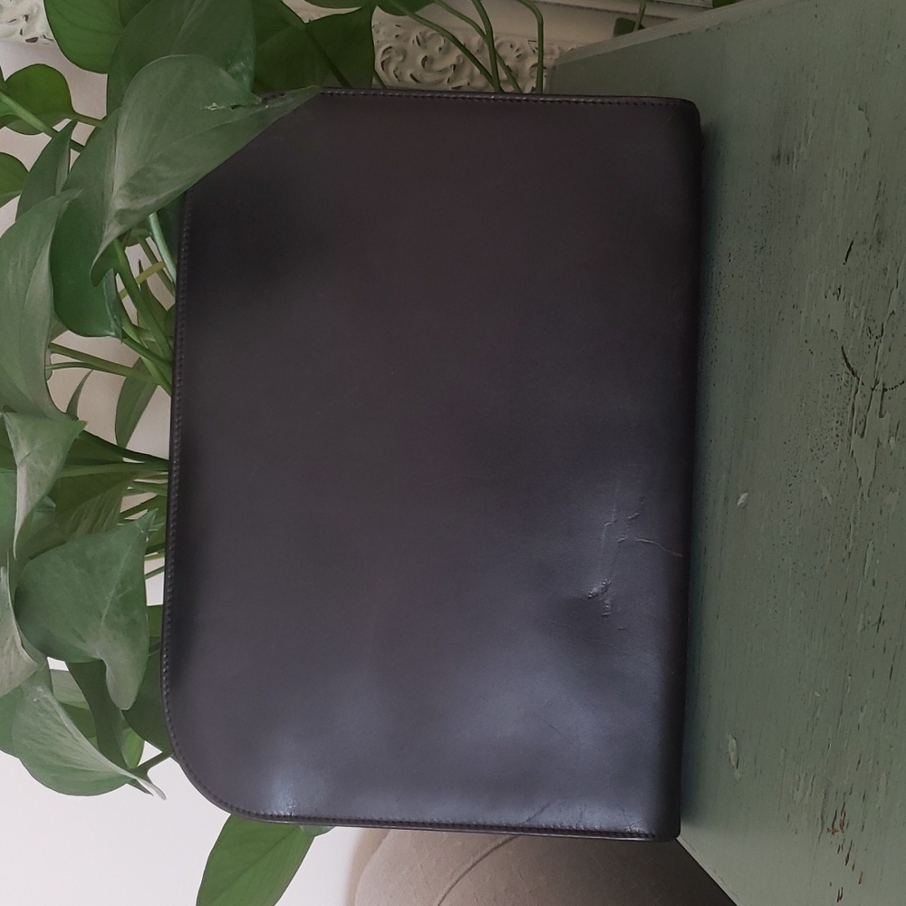 Vintage 90s Salvatore Ferragamo Gancini Clutch Crossbody Bag - Picture 6 of 12